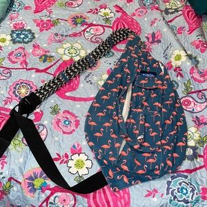 KAVU flamingo backpack